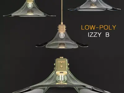 Izzy B chandeleir 3d model Low-poly 3D model
