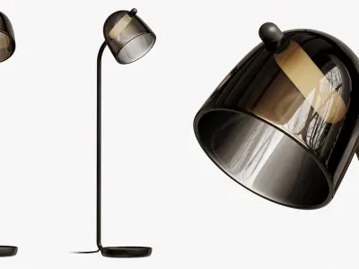 Floor light Mona Medium 3D model