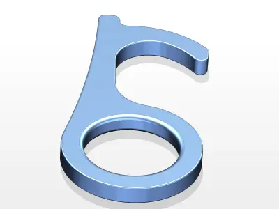 Touchless keychain Door opener 3d printed stl files Free 3D print model