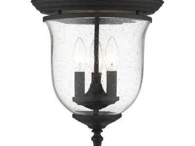 Aaven Glass Flush Mount Free 3D model