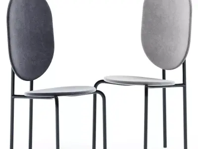 Michelle b Chair by SP01 3D model