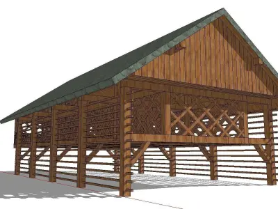 Creative Design-Holiday Cabin-0139 3D model
