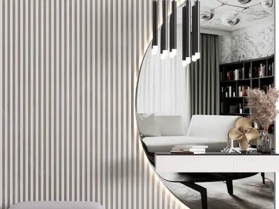 Hallway set N2 3D model