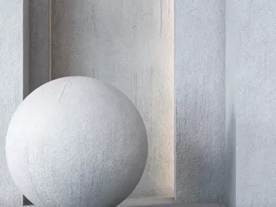 Cement Wall Flooring 4K - Seamless Texture