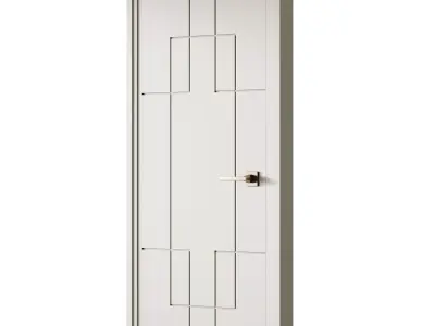 GK 686 Interior Door 22 3D model