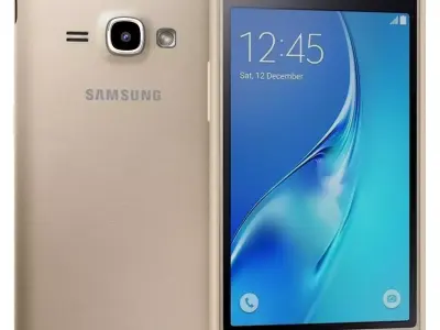 Samsung Galaxy J1 2016 Gold 3D model