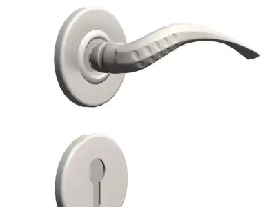 Door Handle 02 3D model