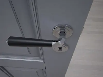 ScandinavianDoor 3D model