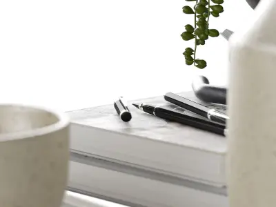 Decorative set 30 3D model shop