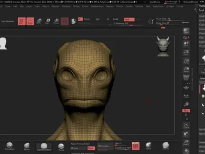 Moob Creature 3D model