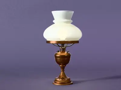 Classic-style desk lamp  3D model