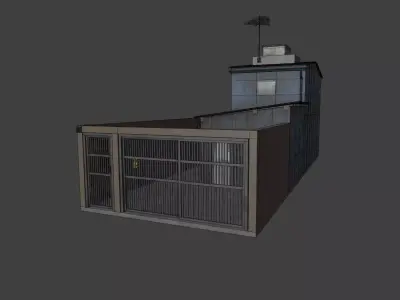 Low Poly Brazilian House Colection - 10x Low-poly 3D model