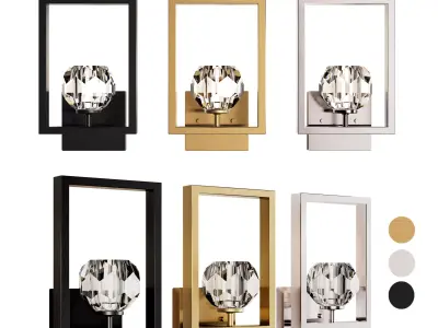 Zoa One Light LED Indoor Wall Fixture by Westinghouse 3D model