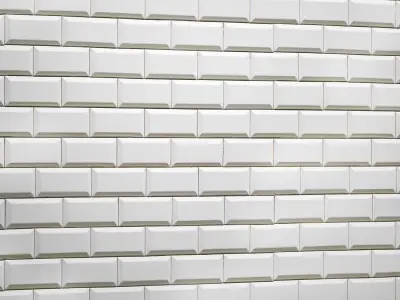 Tile black and white 3D model