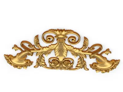 Classic decor ornament 47 3D print model