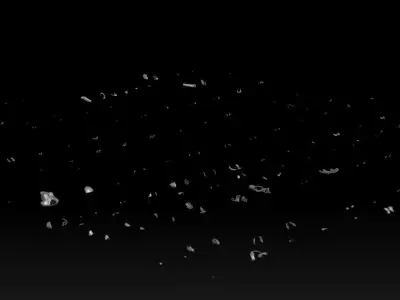 sci fi female soldier 3D model