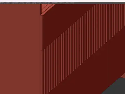 KEITH SIDEBOARD Low-poly 3D model