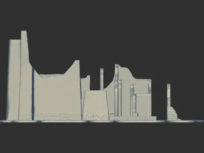 Ad Diriyah town 3D model for 3D Printing 3D print model