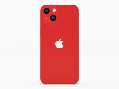 iPhone 14 RED 3D model