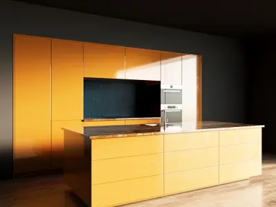 78-Kitchen6 glossy 7 3D model