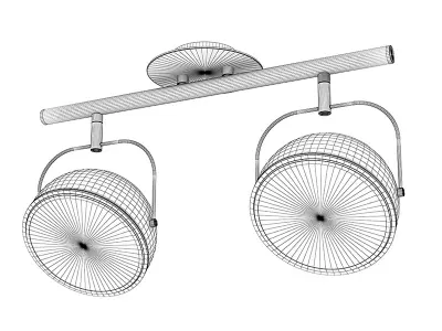 Ceiling Halogen 6 3D model