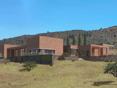 CL House Low-poly 3D model