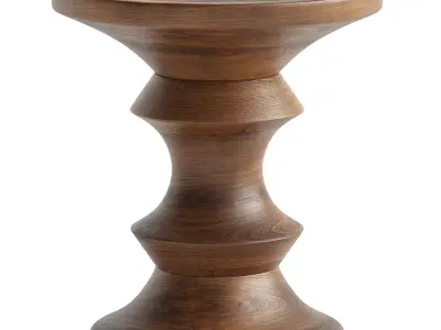 Eames Turned Stool Shape A 3D model