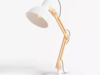 Tomons Swing Arm Desk Lamp Low-poly 3D model