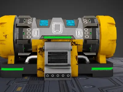 Sci Fi Generator 3D model