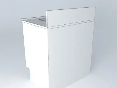 Module kitchen drawer Free 3D model