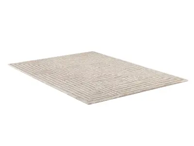 MALLAVI WOOL RUG 3D model