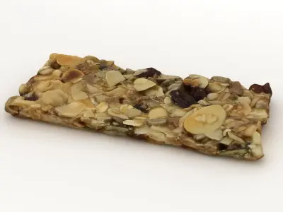 Cereal Granola Bar 3D model
