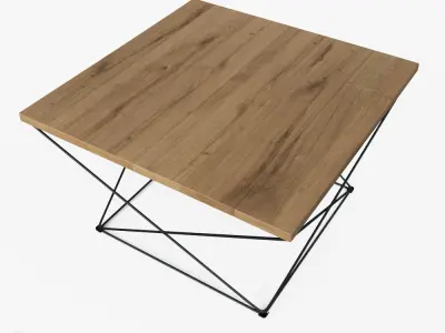 Angle Base Coffee Table by West Elm 3D model