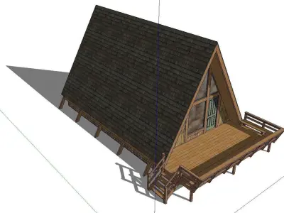 Creative Design-Holiday Cabin-066 3D model