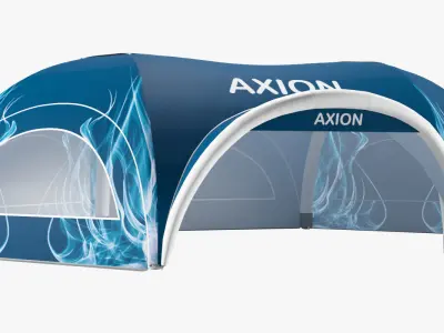 Tents Hexa inflatable Axion 3D model