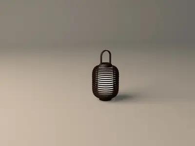 Reed Lamp 1 3D model