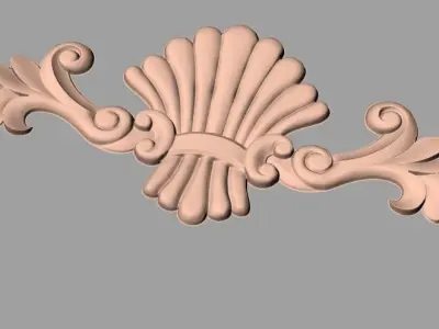 3D carved model furniture 3D design used for artcam aspire E831 3D model