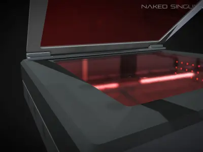 UV transilluminator - Virus Laboratory Low-poly 3D model