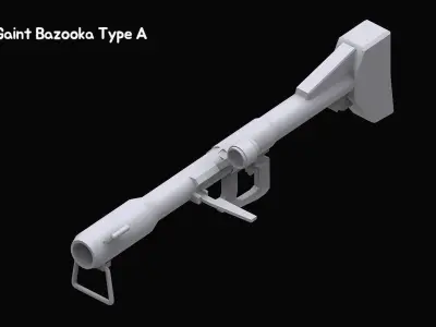 Gundam Zeon Weapon Collection 3D model