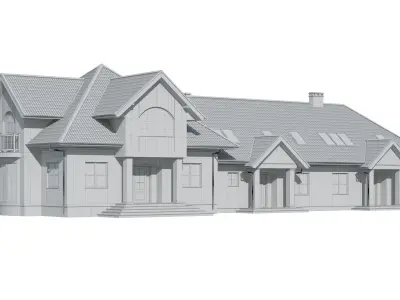 Cottage 036 3D model