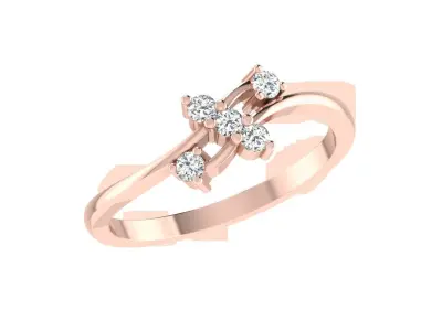 Light weight ring model  3D print model 8