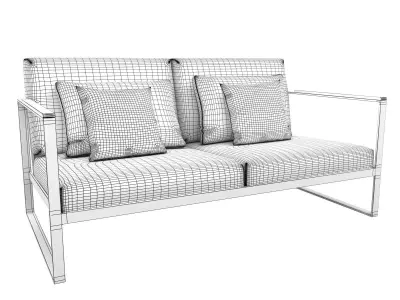 Garden Easy 2-Seater 3D model