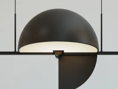 Pendant lamp Trapeze by oblure 3D model