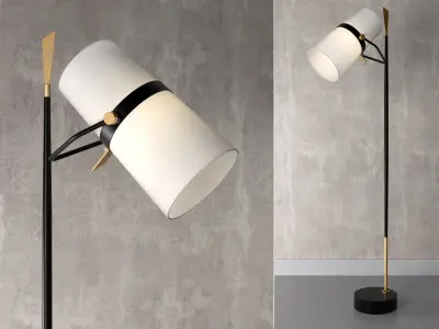 Yasmin Floor Lamp 3D model