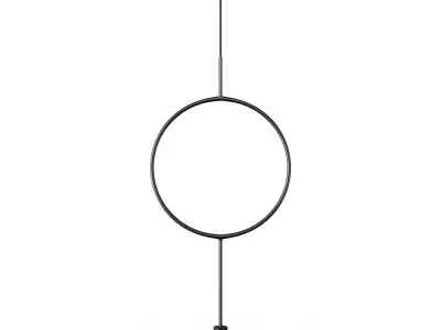 Northern Lighting Circle Pendant Light 3D model