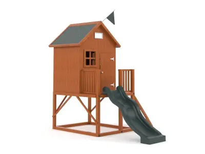 Playhouse wooden 3D model