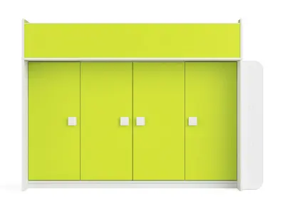 Legenda K43E with LP43C childrens modular bed 3D model