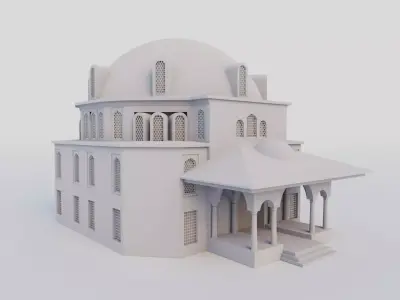 Mausoleum Hagia Sophia Free 3D model