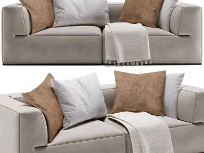 Flex Form Perry Sofa 3D model