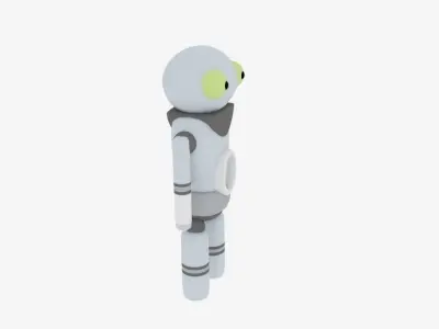 Robot Character Toon 3D model